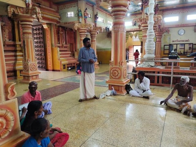 Special prayer in Kandasamy Temple for Elders Day-12.10.2022